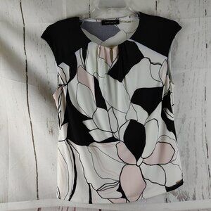 Ivanka Trump Women's Size L Multicolor Sleeveless Blouse